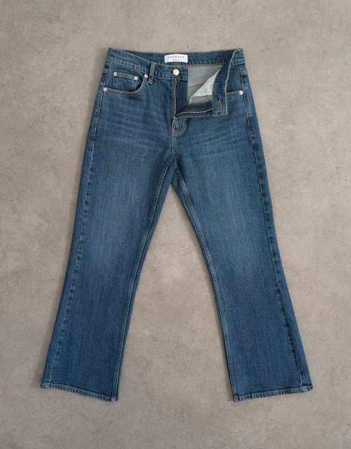 Pantalones de campana capri azul intenso de Topshop, 6 de 7