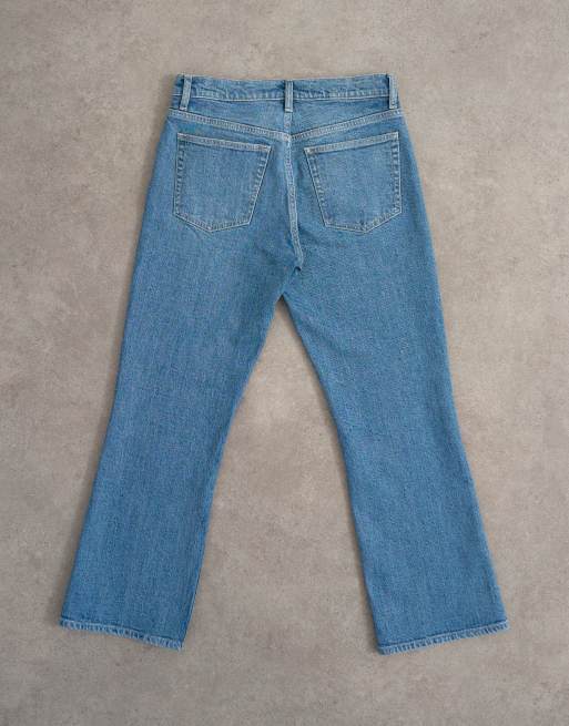Pantalones de campana capri azul medio de Topshop, 7 de 7