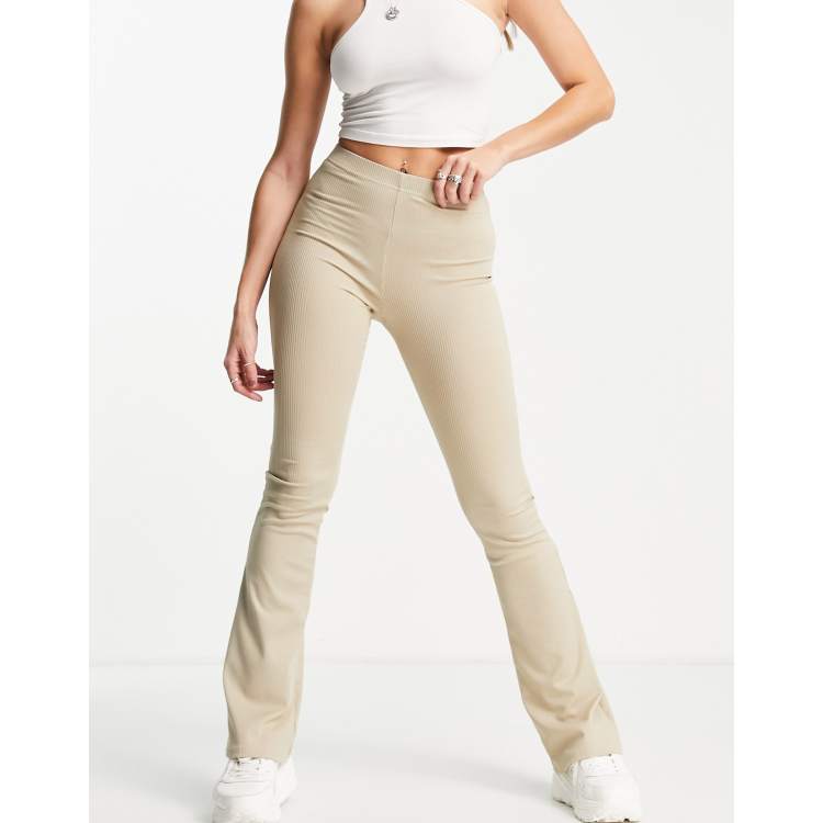 Pantalones Palazzo Bota Campana Pantalon Ancho Con Abertura