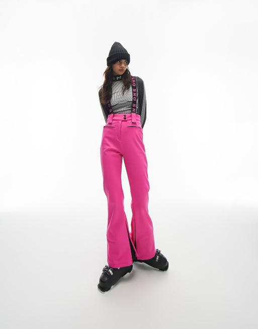 Pantalon de esqui rosa marca vertical de mujer - Glow Fashion