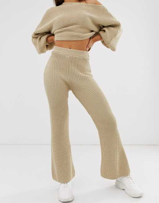 Pantalones canalé de ASOS DESIGN (parte de un conjunto) | ASOS