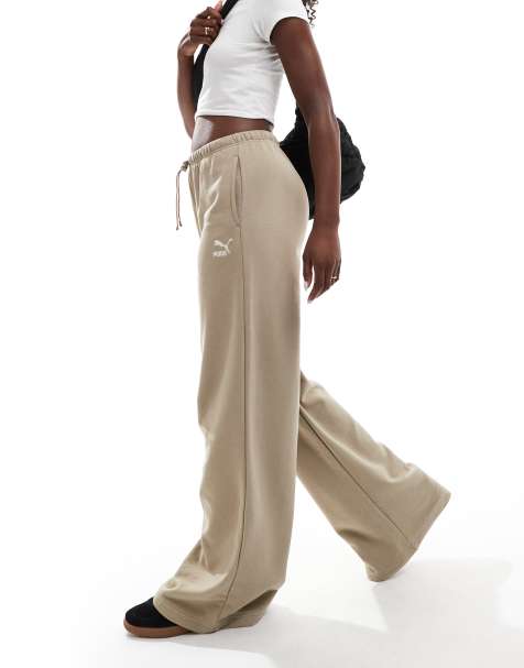 Pantalones de chándal beis holgados de PUMA Classics - view 1