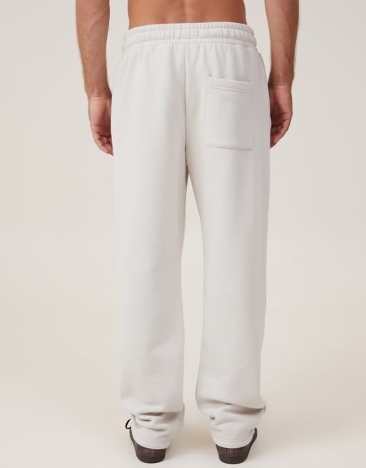 Pantalones de chándal blanco hueso holgados de Cotton On , 2 de 4