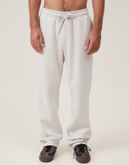 Pantalones de chándal blanco hueso holgados de Cotton On , 3 de 4