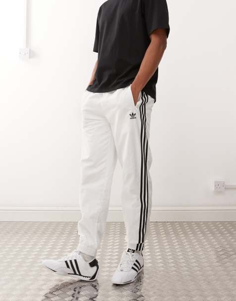 Pantalones de chándal blancos y negros Adicolor Firebird de adidas Originals - view 1