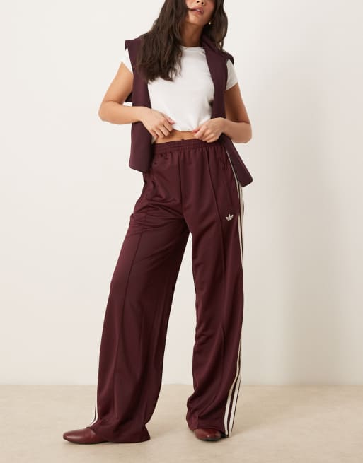 Pantalon Adidas Originals Chandal Burdeos Adidas Loose Fit