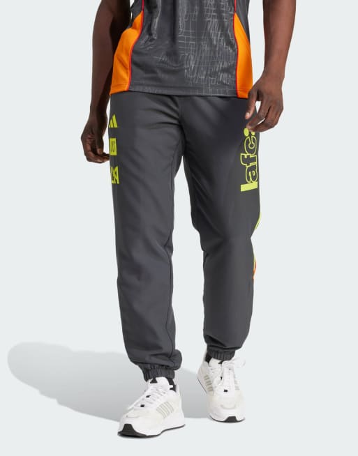Pantalones de chándal grises con diseño del Los Angeles FC x NTS UBP de adidas Performance