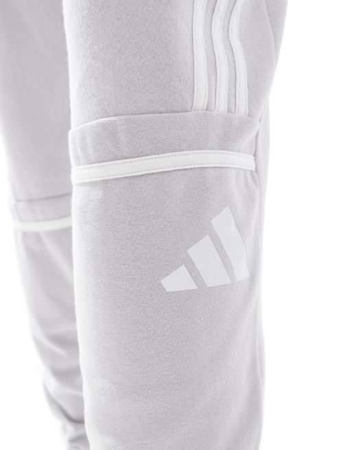 Pantalones de chándal grises Squadra25 de adidas Football, 3 de 5