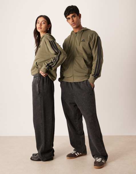 Pantalones de chándal negro lavado de adidas Originals - view 1