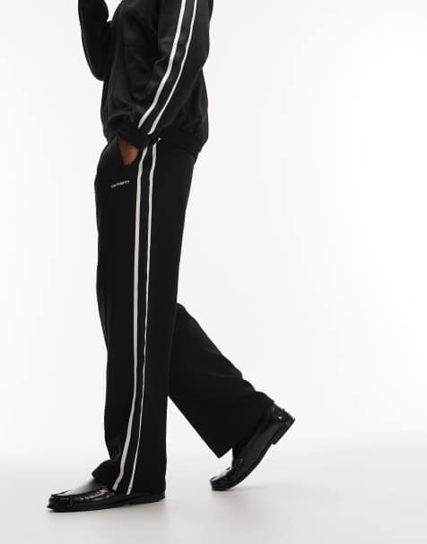 Pantalones de chándal negros con raya lateral Bolar de Carhartt WIP (parte de un conjunto) - view 1