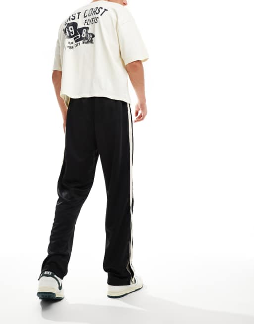 Pantalones de chándal negros de los LA Lakers de New Era, 3 de 5