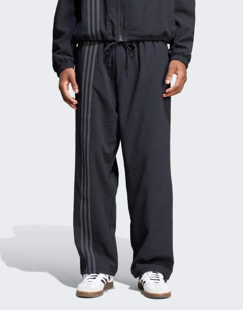 Pantalones de chándal negros de sirsaca Firebird Fashion Seersucker de adidas Originals - view 1