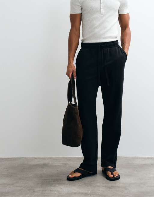 Pantalones de chándal negros holgados de Cotton On, 2 de 5