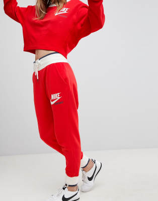 pantalon chandal nike rojo