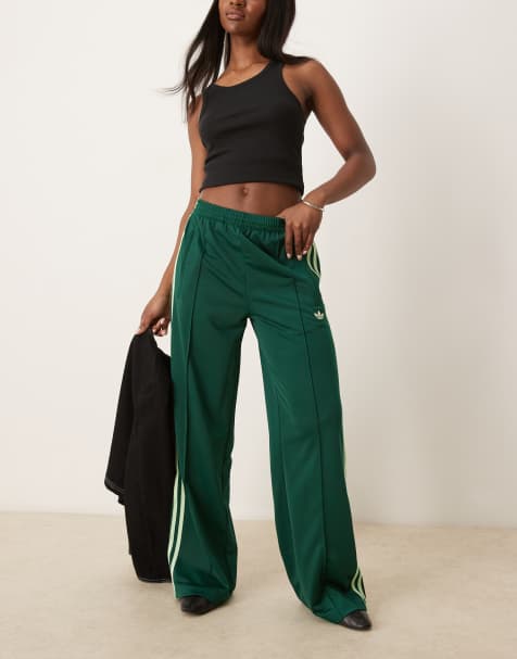Pantalones de chándal verdes sueltos Firebird de adidas Originals - view 1