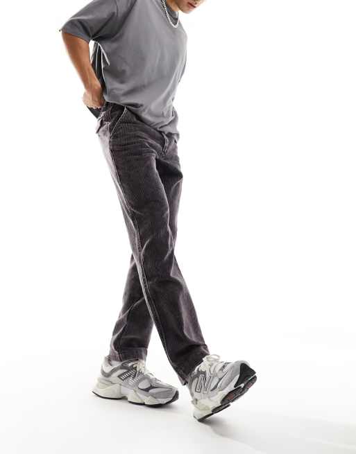 Pantalones de corte recto con lavado negro de pana XX Authentic de Levi's, 5 de 5