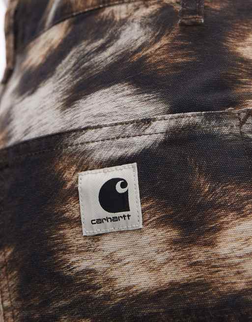 Pantalones de corte suelto con estampado de camuflaje efecto perro Brandon Single Knee de Carhartt WIP, 5 de 5