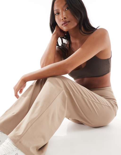 Pantalones de danza beis de pernera ancha de tejido suave Icon de 4505 Petite , 3 de 5