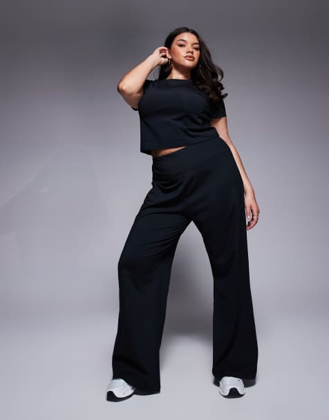 Pantalones de danza negros de tejido suave Icon de 4505 Curve - view 1
