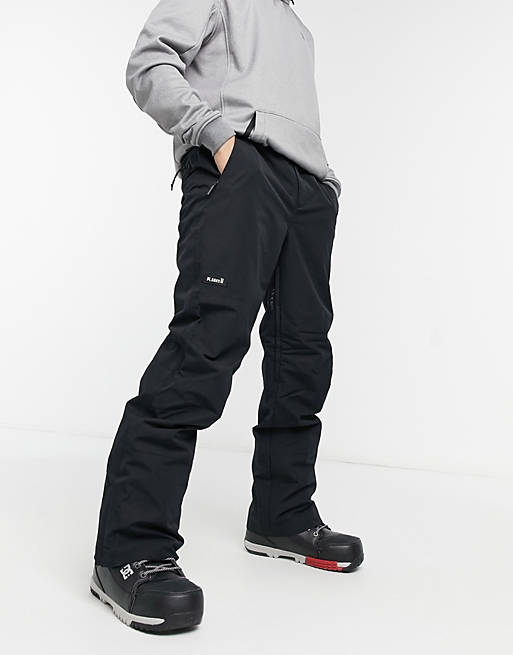 Hombre Pantalones y mallas | Pantalones de esquí negros Easy Rider de Planks - HT52470