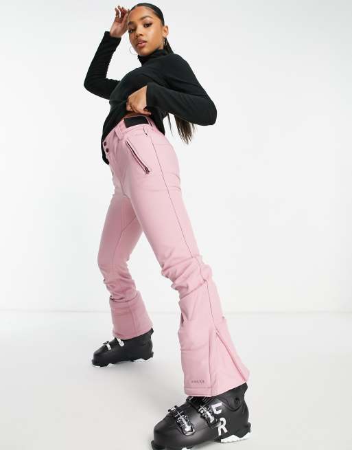 Pantalones de nieve rosas de Softshell Lole de Protest