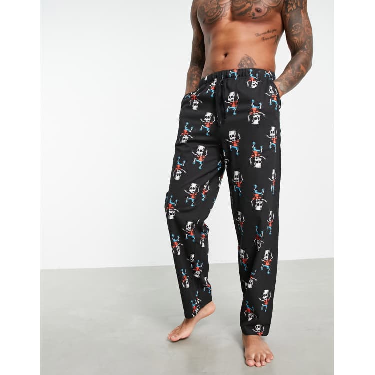 Pantalones de pijama con estampado de Bart Simpson para Halloween