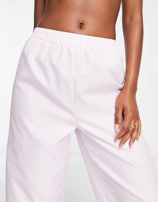 Pantalones de pijama rosas de tejido ligero Holiday de Vero Moda, 3 de 4