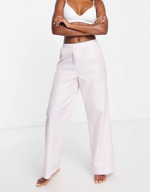 Pantalones de pijama rosas de tejido ligero Holiday de Vero Moda, 4 de 4