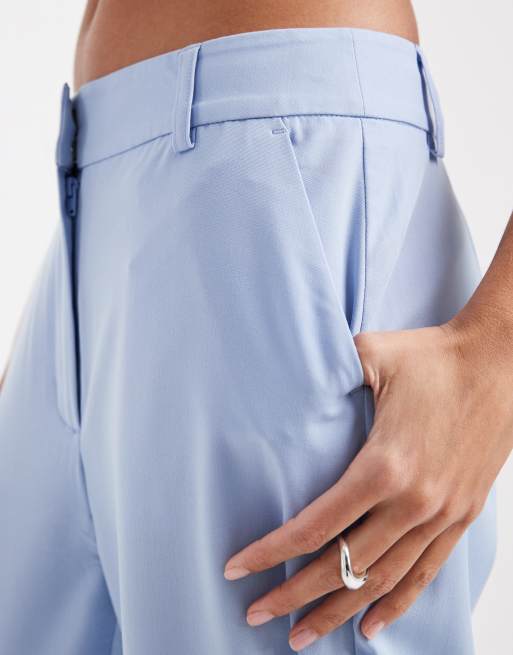 Pantalones de sastre azul Brunnera de pernera recta de Vero Moda (parte de un conjunto), 5 de 5