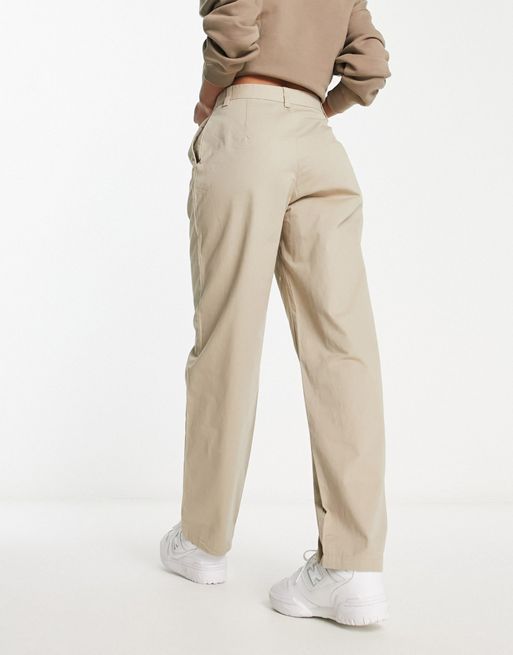 Pantalón sastre sarga Talla T. 1 Color Marron Oscuro (50)