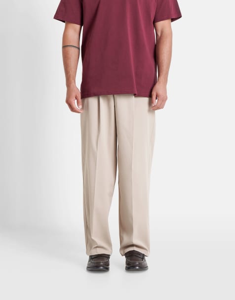 Pantalones de sastre beis regulables de Sixth June - view 1