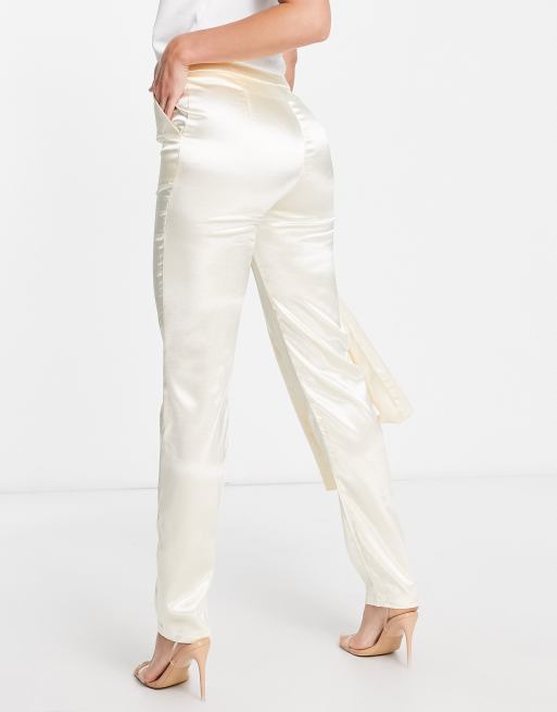 Pantalon de sales saten