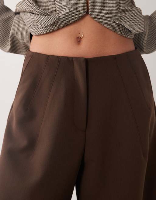Pantalones de sastre extragrandes de corte barrel con cinturilla depurada de ASOS DESIGN, 3 de 5