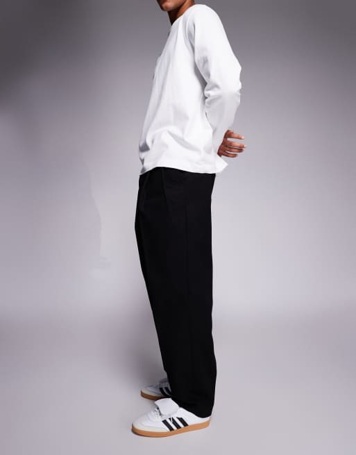 Pantalones de sastre negros con pinzas Zenar de HUGO RED, 3 de 5