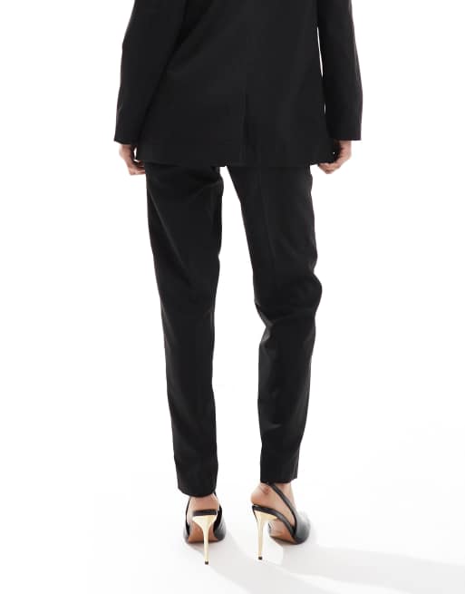 Pantalones de sastre negros de corte tapered Mix & Match de Vero Moda (parte de un conjunto), 2 de 5