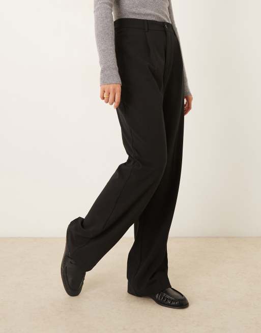 Pantalones de sastre negros de pernera ancha de Gina Tricot , 2 de 5