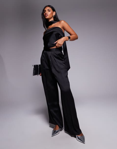 Pantalones de sastre negros de TFNC - view 1