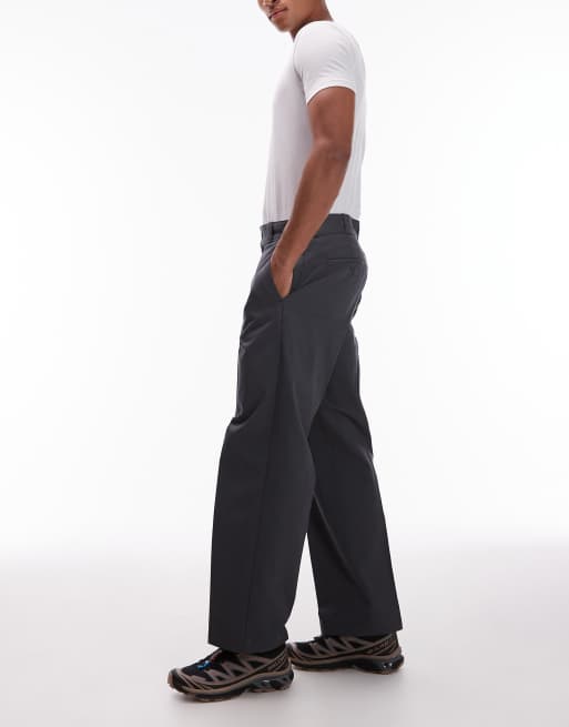 Pantalones de trabajo gris oscuro de corte suelto holgado 247 de Dickies, 3 de 5