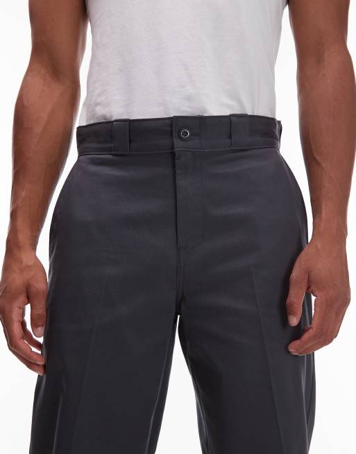 Pantalones de trabajo gris oscuro de corte suelto holgado 247 de Dickies, 5 de 5