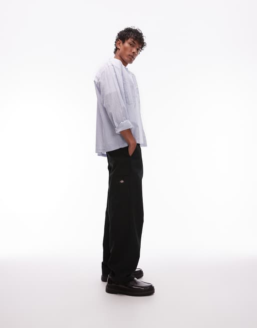 Pantalones de trabajo negros de corte suelto holgado 247 de Dickies, 5 de 5