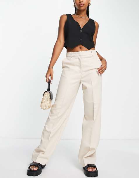 P gina 2 Pantalones de Vestir de Mujer Pantalones de Traje ASOS