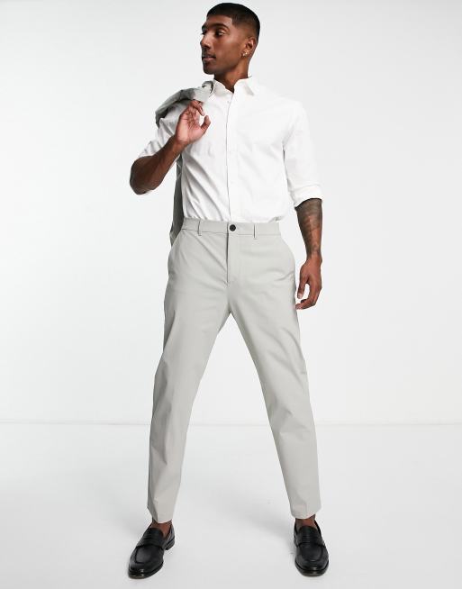 Pantalones de 2025 vestir color gris