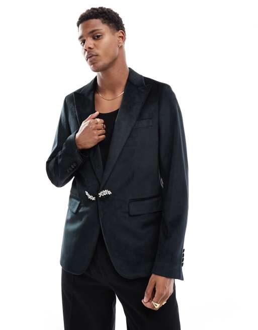 Pantalones de traje dorados de corte recto de Devils Advocate