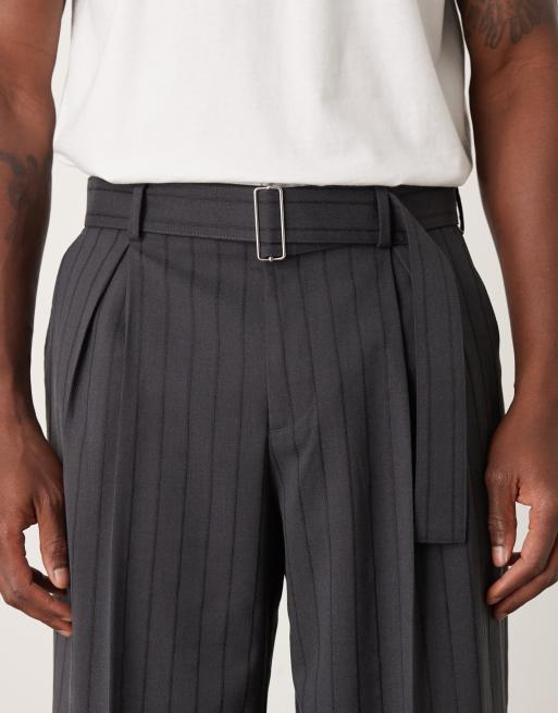 Pantalones de traje negros de corte suelto de ASOS DESIGN, 5 de 5