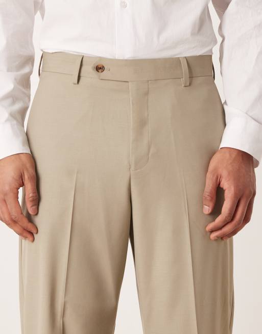 Pantalones de traje verde salvia de corte tapered holgado de ASOS DESIGN, 5 de 5
