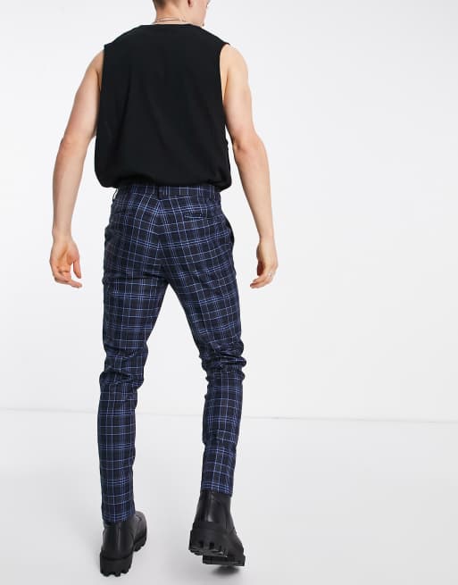 Pantalones de vestir cuadros escoceses de ASOS DESIGN | ASOS