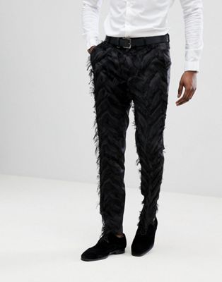 Asos Pantal\u00f3n tobillero negro look casual Moda Pantalones Pantalones tobilleros 