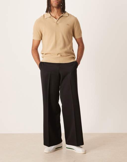 Pantalones de vestir negros de pernera suelta de ASOS DESIGN, 2 de 5