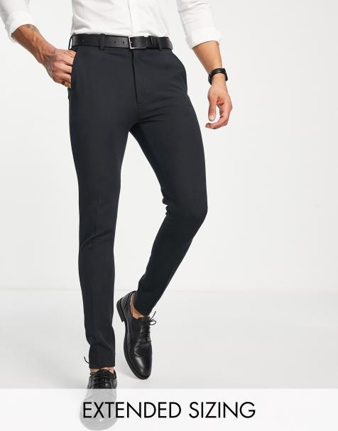 P23-12  Ropa casual hombres, Hombres negros, Pantalones