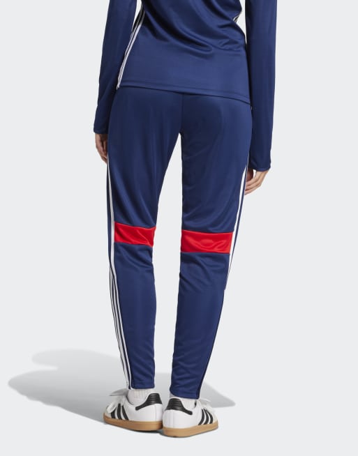 Pantalones deportivos azul marino equipo y rojos básicos Tiro 25 Essentials de adidas Performance, 2 de 5
